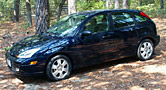 Side view of car