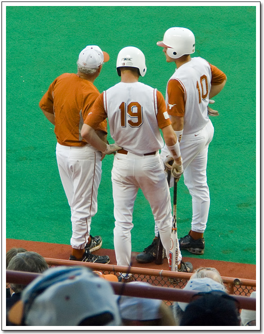 [Garrido, Russell and Suttle talk things over]