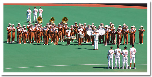 [Longhorns Band]