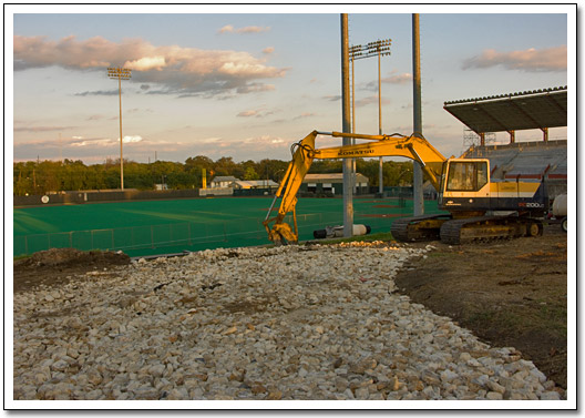 [View toward the rf corner]