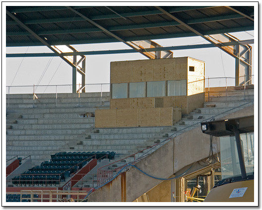 [Press box]