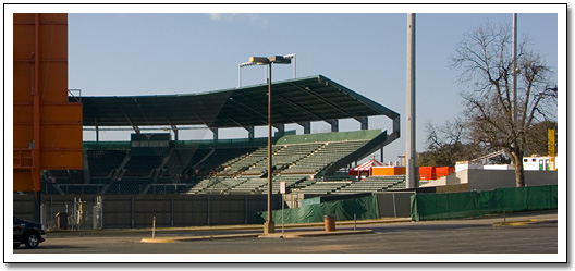 [View from north parking lot]