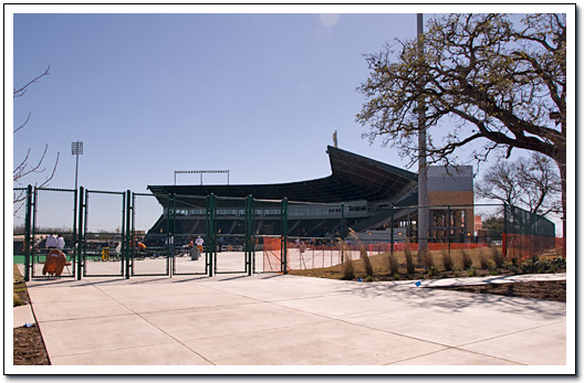 [From outside the lf fence]