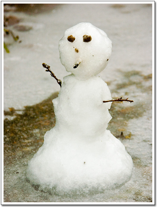 [Snowman]