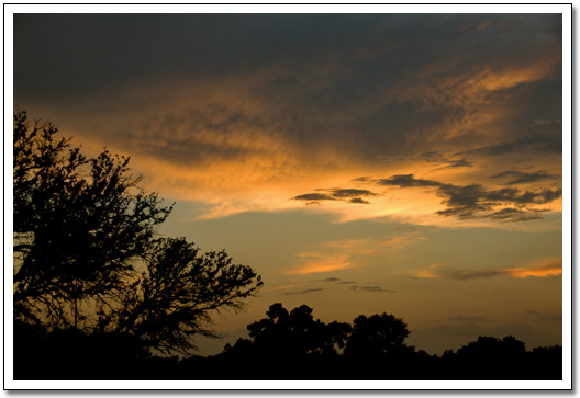 [Sunset at the Palace]