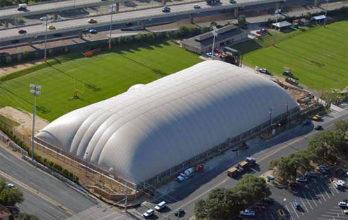 [Photo of pracitce facility]