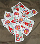 a bunch of ketchup