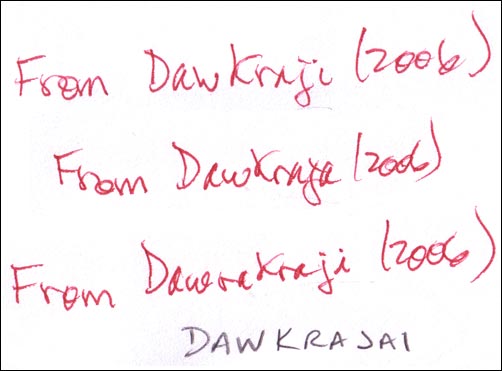 [scanned name spellings]