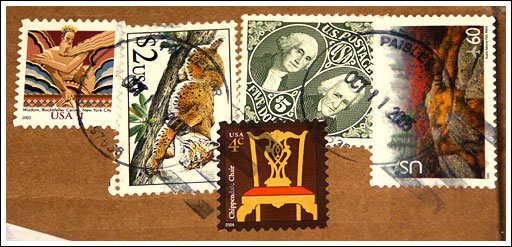 [Photo of stamps]
